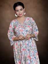 Ivory Petal Fusion Dress